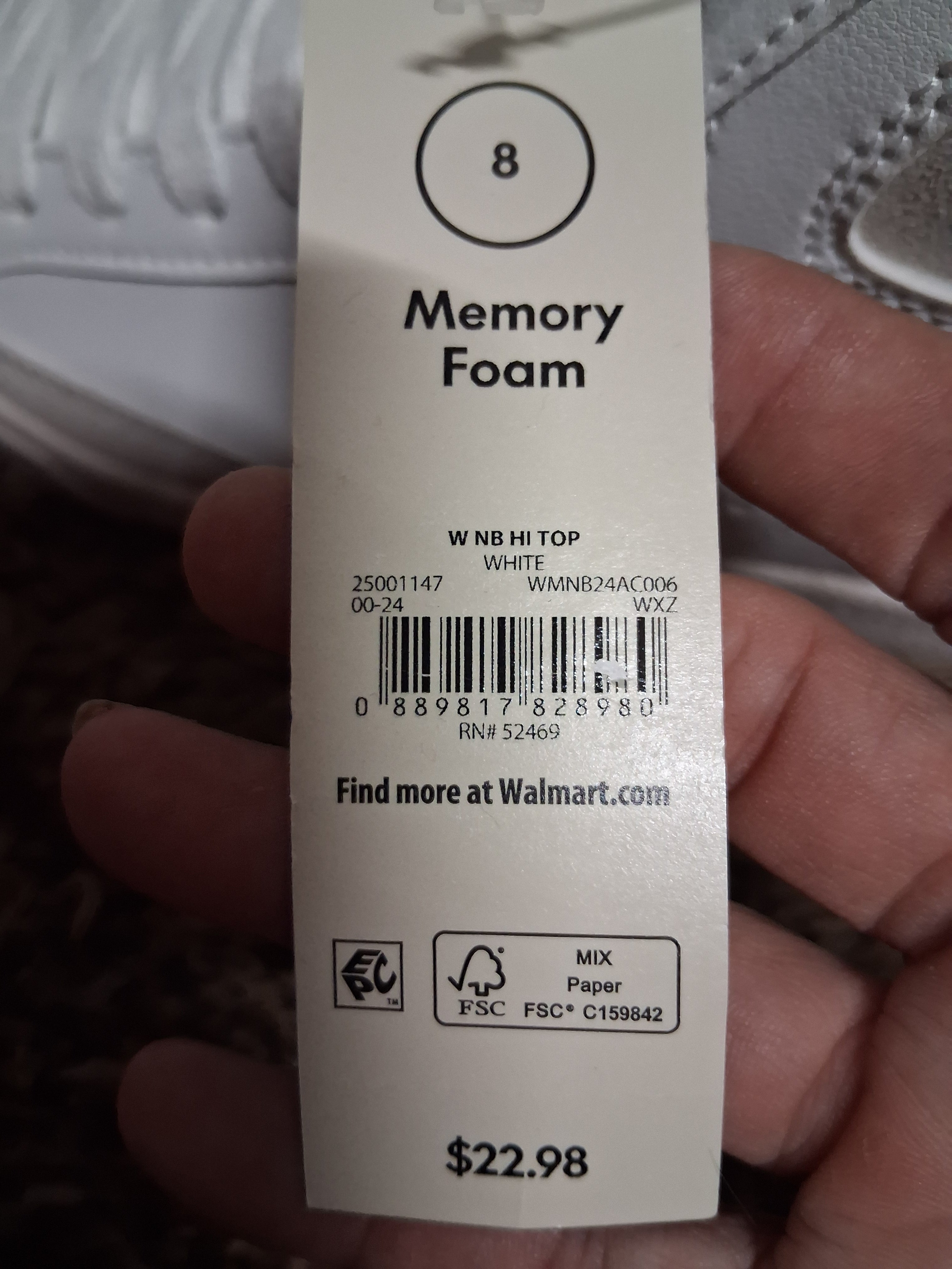 Ladies size 8 high tops New