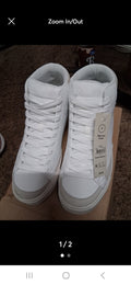 Ladies size 8 high tops New